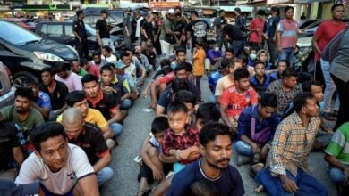 মালয়েশিয়ায়-১৪-বাংলাদেশিসহ-১১৯-অভিবাসী-আটক